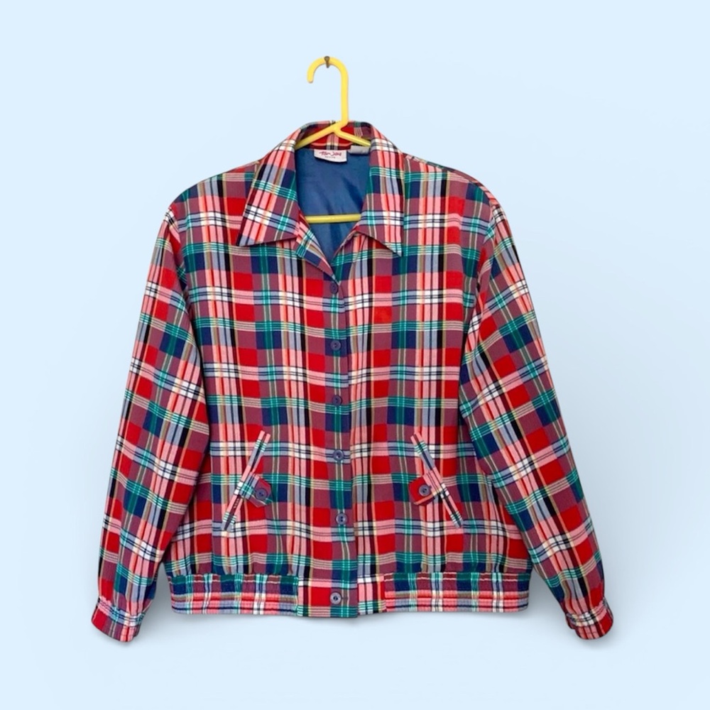 TanJay Multicolor Plaid Jacket